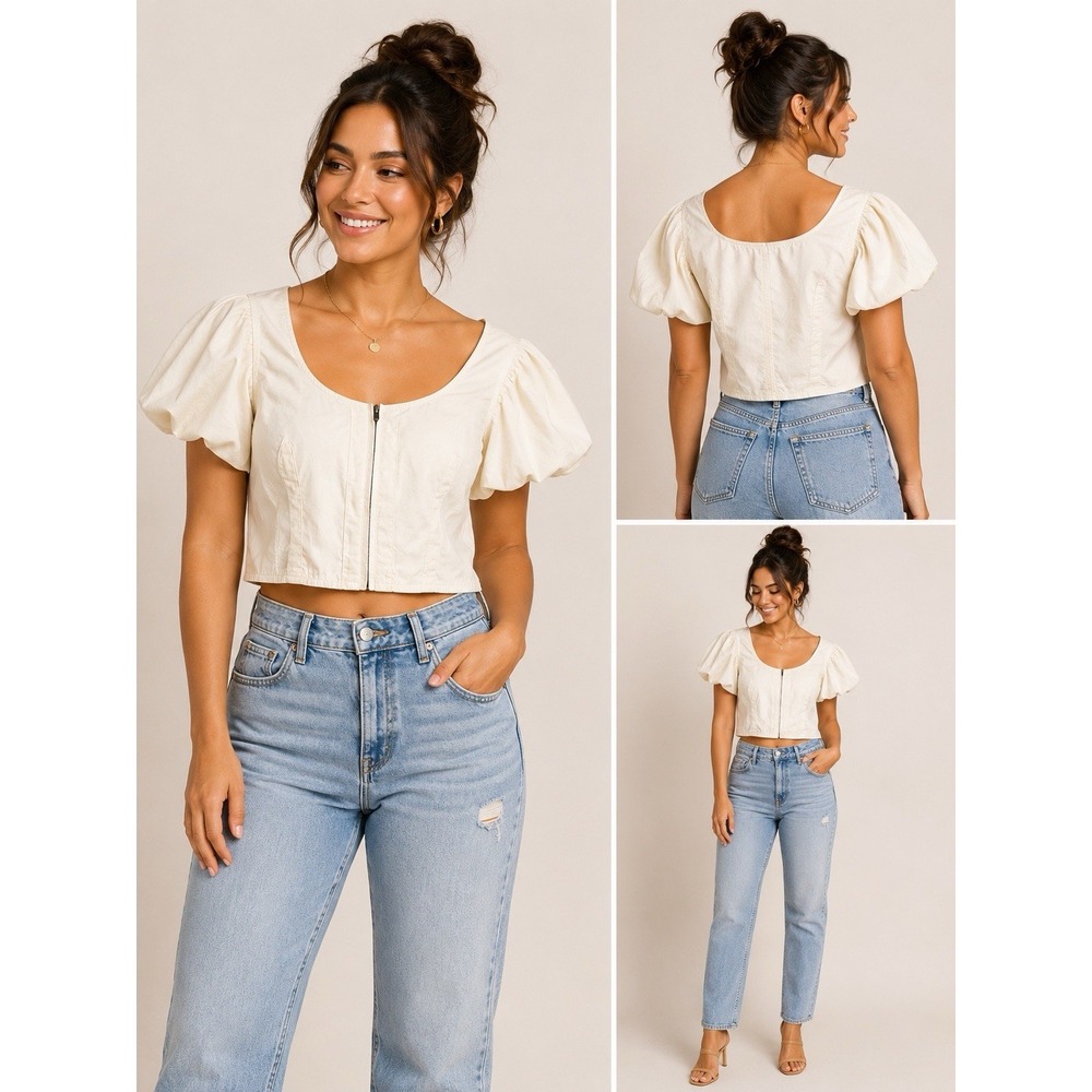 Ulla Johnson | Kalena White Crop Top Size‎ 16